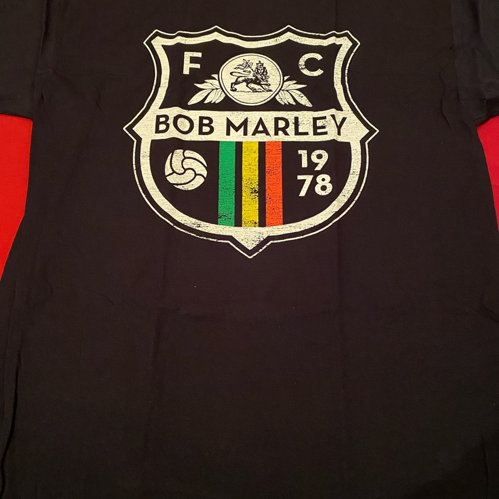 FC Barcelona Bob Marley Graphic T-Shirt